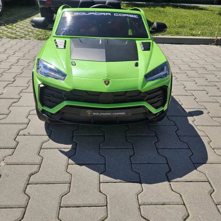 Auto Elektryczne Lamborghini Urus dla Dzieci 12V – Koła EVA, Pilot, LED, USB, Funkcja Bujania