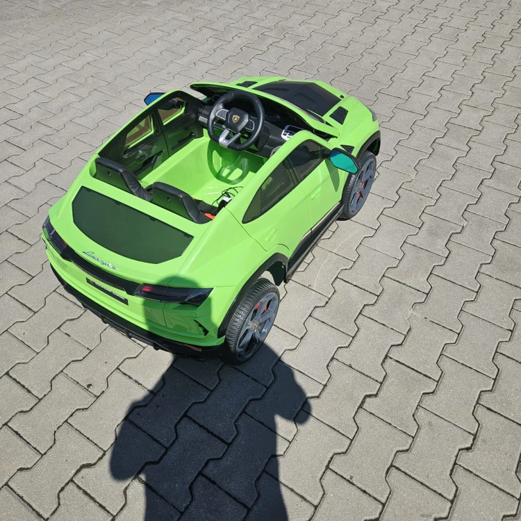 Auto Elektryczne Lamborghini Urus dla Dzieci 12V – Koła EVA, Pilot, LED, USB, Funkcja Bujania
