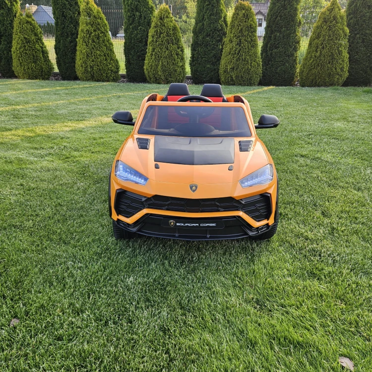 Auto Elektryczne Lamborghini Urus dla Dzieci 12V – Koła EVA, Pilot, LED, USB, Funkcja Bujania