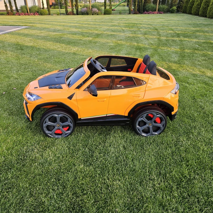 Auto Elektryczne Lamborghini Urus dla Dzieci 12V – Koła EVA, Pilot, LED, USB, Funkcja Bujania