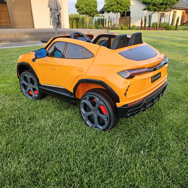 Auto Elektryczne Lamborghini Urus dla Dzieci 12V – Koła EVA, Pilot, LED, USB, Funkcja Bujania