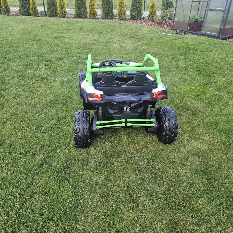 Duży Elektryczny Buggy dla dzieci 24v 4x4 zielony