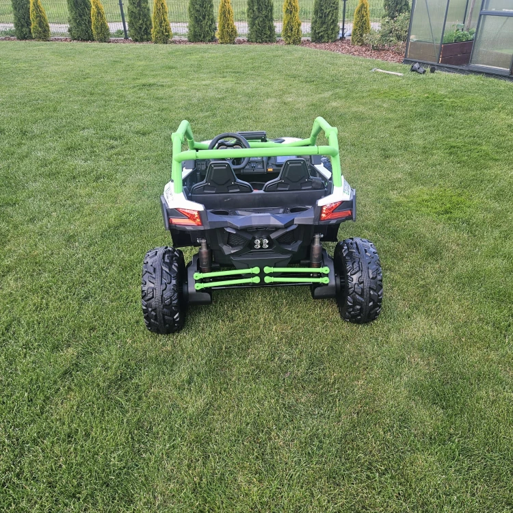 Duży Elektryczny Buggy dla dzieci 24v 4x4 zielony