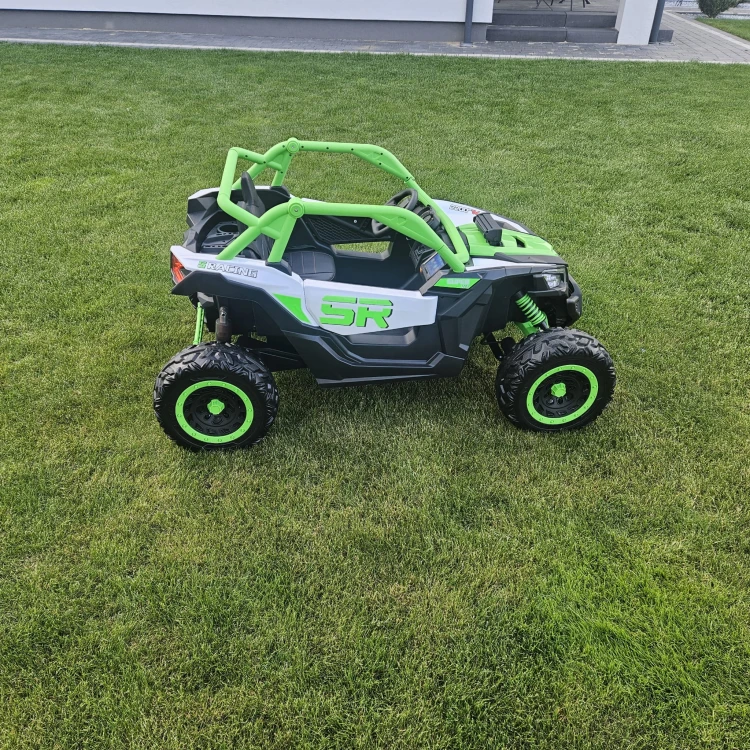 Duży Elektryczny Buggy dla dzieci 24v 4x4 zielony