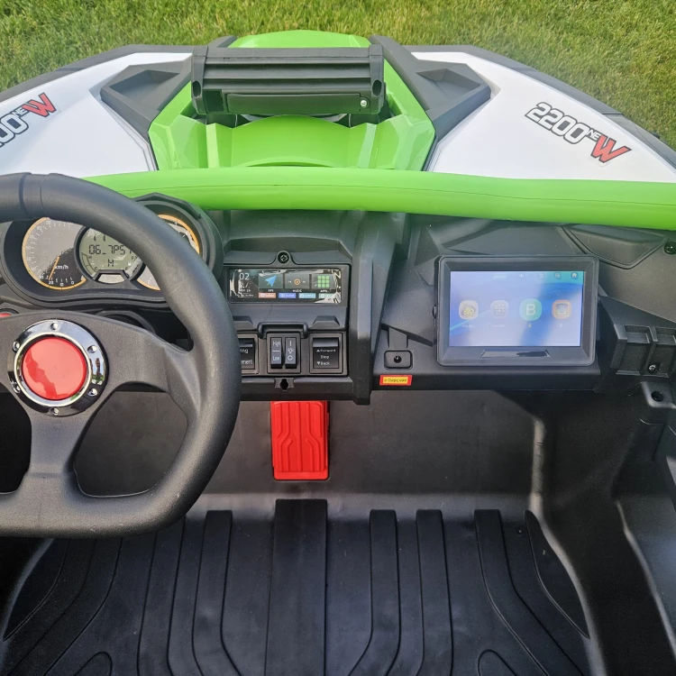 Duży Elektryczny Buggy dla dzieci 24v 4x4 zielony