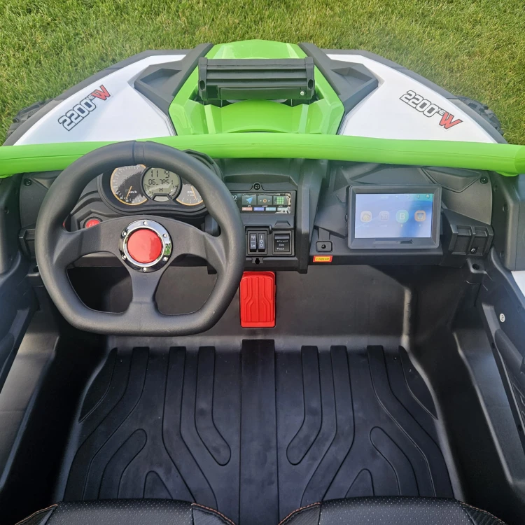 Duży Elektryczny Buggy dla dzieci 24v 4x4 zielony