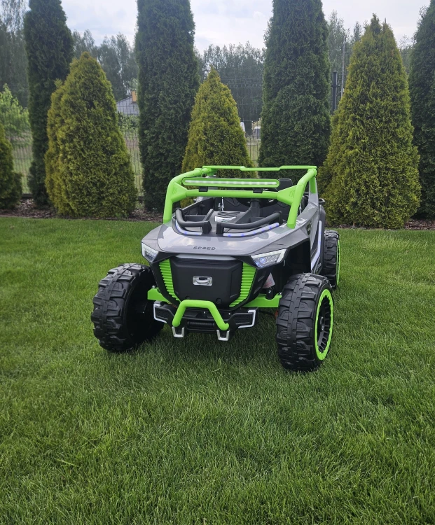 Duży SUV UTV 24V 4x4 Dla Dzieci Pilot 2.4G Bluetooth LED Skóra.jpg