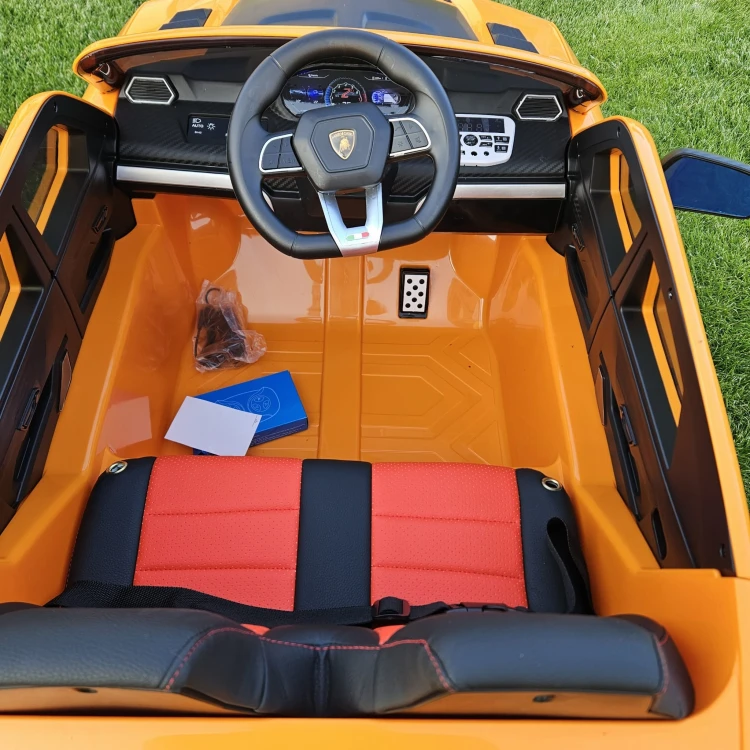 Auto Elektryczne Lamborghini Urus dla Dzieci 12V – Koła EVA, Pilot, LED, USB, Funkcja Bujania