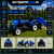 Traktor elektryczny dla dzieci BLUE 10 12V z przyczepą i automatycznym wywrotem  Koła EVA  Pilot RC 5.png