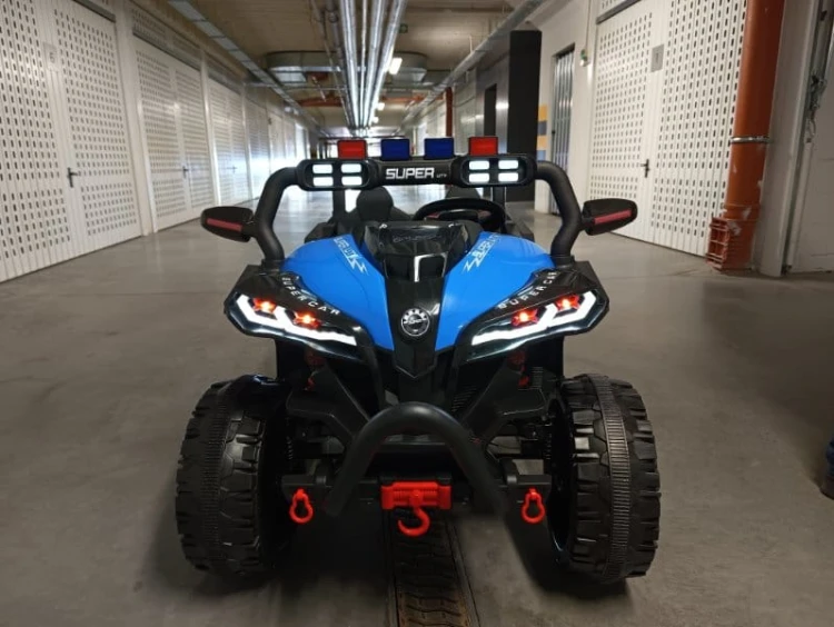 Buggy 4x4 XXL dla Dzieci 12V | Pilot | EVA | LED | USB | Bluetooth