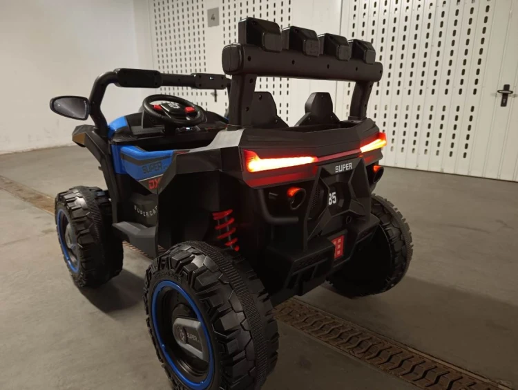 Buggy 4x4 XXL dla Dzieci 12V | Pilot | EVA | LED | USB | Bluetooth