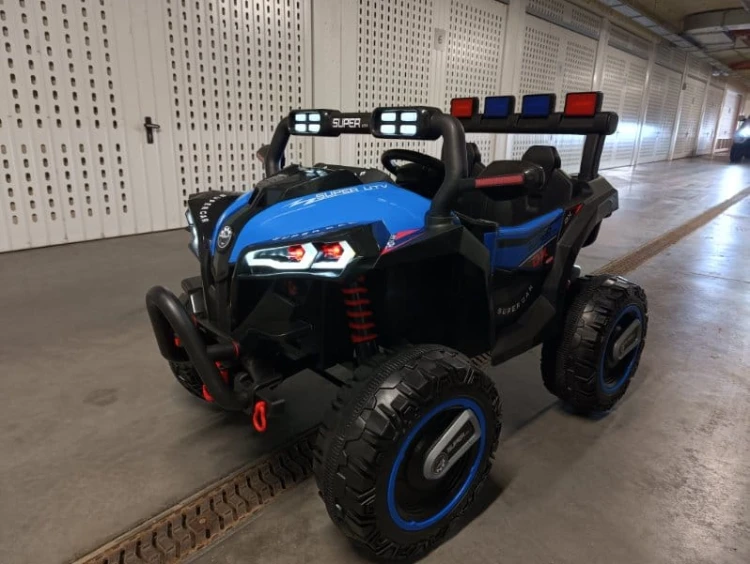 Buggy 4x4 XXL dla Dzieci 12V | Pilot | EVA | LED | USB | Bluetooth