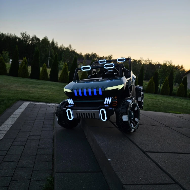 Auto Elektryczne Off-Road 24V 4x4 XXL dla Dzieci – 2 Osoby, Koła EVA, Pilot 2.4G, Amortyzacja