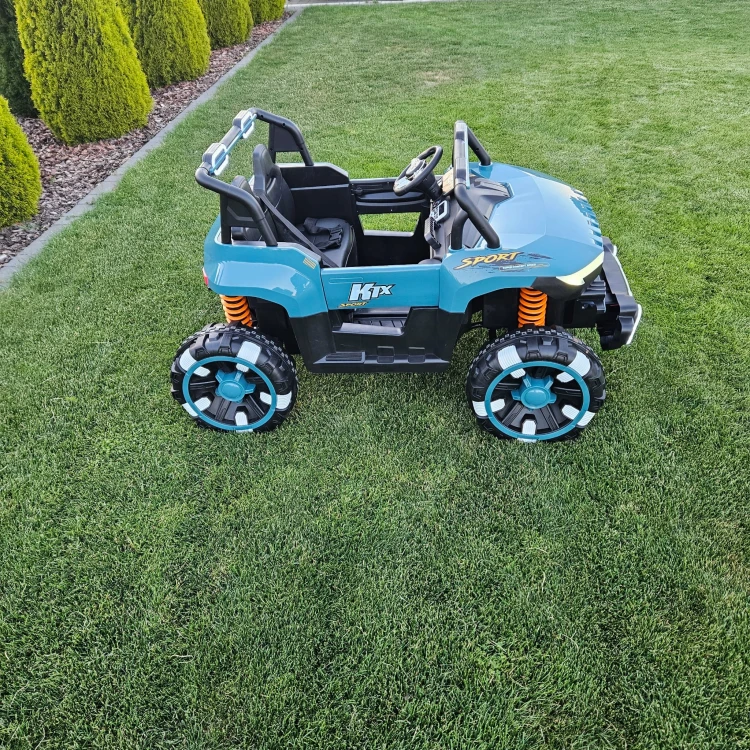 Auto Elektryczne Off-Road 24V 4x4 XXL dla Dzieci – 2 Osoby, Koła EVA, Pilot 2.4G, Amortyzacja
