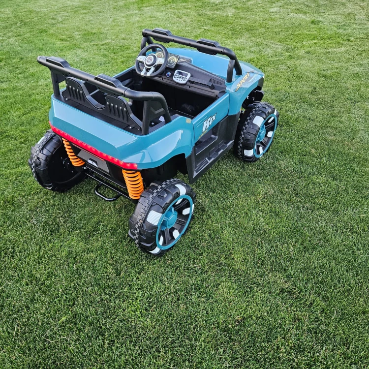 Auto Elektryczne Off-Road 24V 4x4 XXL dla Dzieci – 2 Osoby, Koła EVA, Pilot 2.4G, Amortyzacja