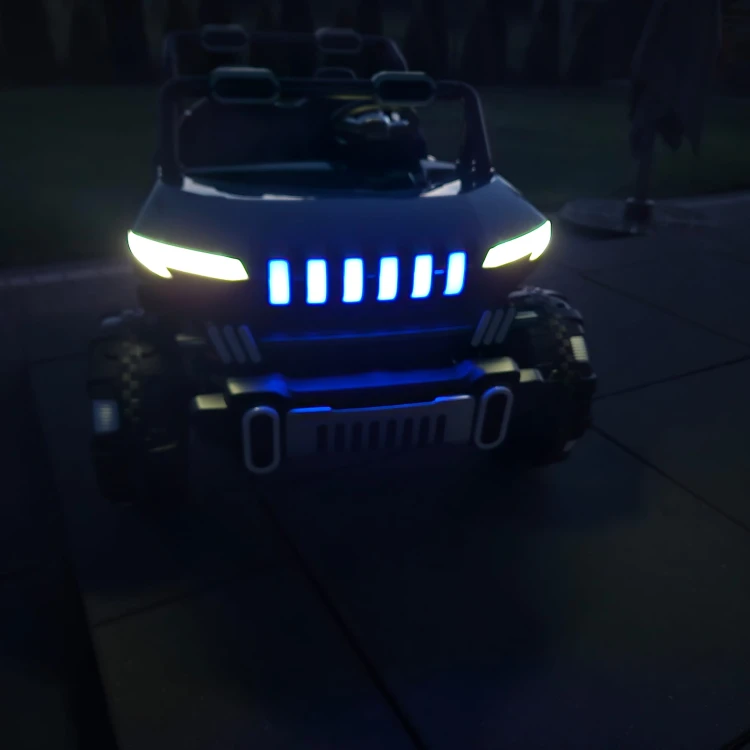 Auto Elektryczne Off-Road 24V 4x4 XXL dla Dzieci – 2 Osoby, Koła EVA, Pilot 2.4G, Amortyzacja