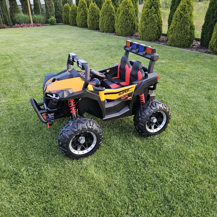 Buggy 4x4 XXL dla Dzieci 12V | Pilot | EVA | LED | USB | Bluetooth