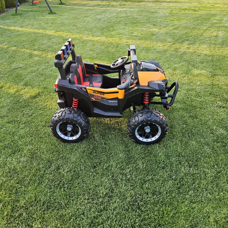 Buggy 4x4 XXL dla Dzieci 12V | Pilot | EVA | LED | USB | Bluetooth