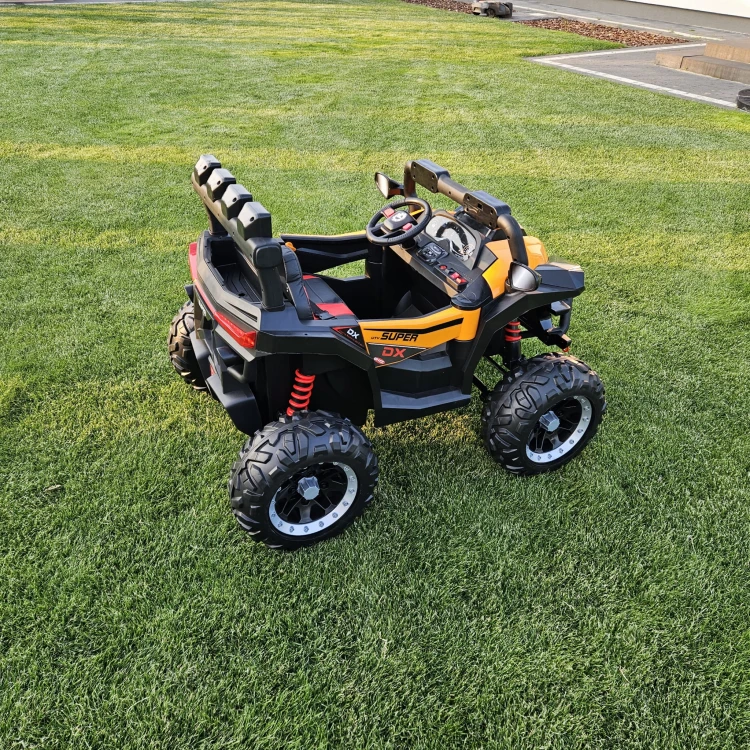Buggy 4x4 XXL dla Dzieci 12V | Pilot | EVA | LED | USB | Bluetooth