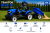 Traktor elektryczny dla dzieci BLUE 10 z przyczepą i automatycznym wywrotem