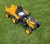 Traktor Elektryczny  12V z Przyczepą – Bluetooth, MP3, Skórzane Siedzenie